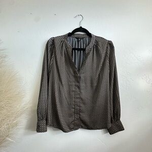 Banana Republic Geo Print Women’s Blouse